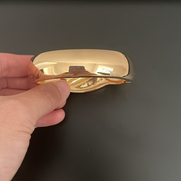 18K Gold Plated / Crystals Bangle- Women - Picture 3 of 7